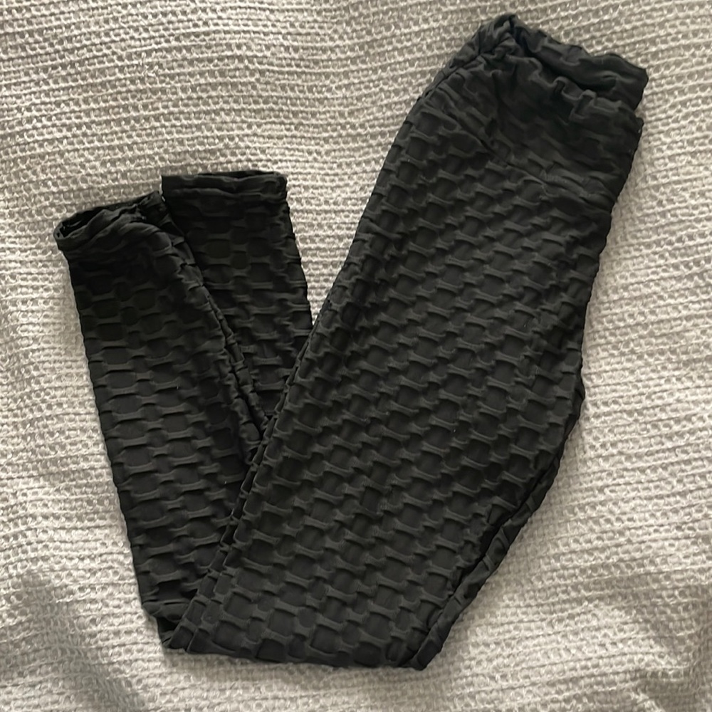 Black Tik-Toc Leggings